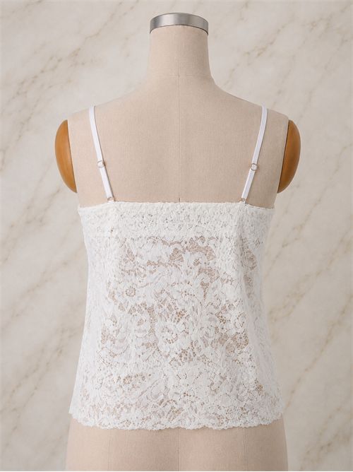 top pizzo trapezio SUSY MIX | 52T546PANNA